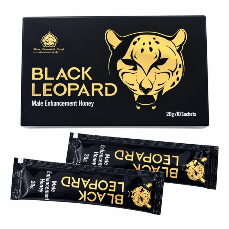 Black Leopard Male Sexual Enhancement Honey – 20g — product view