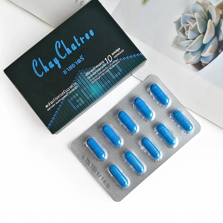 ChayChatee Blue Capsules – 10 Capsules — product view